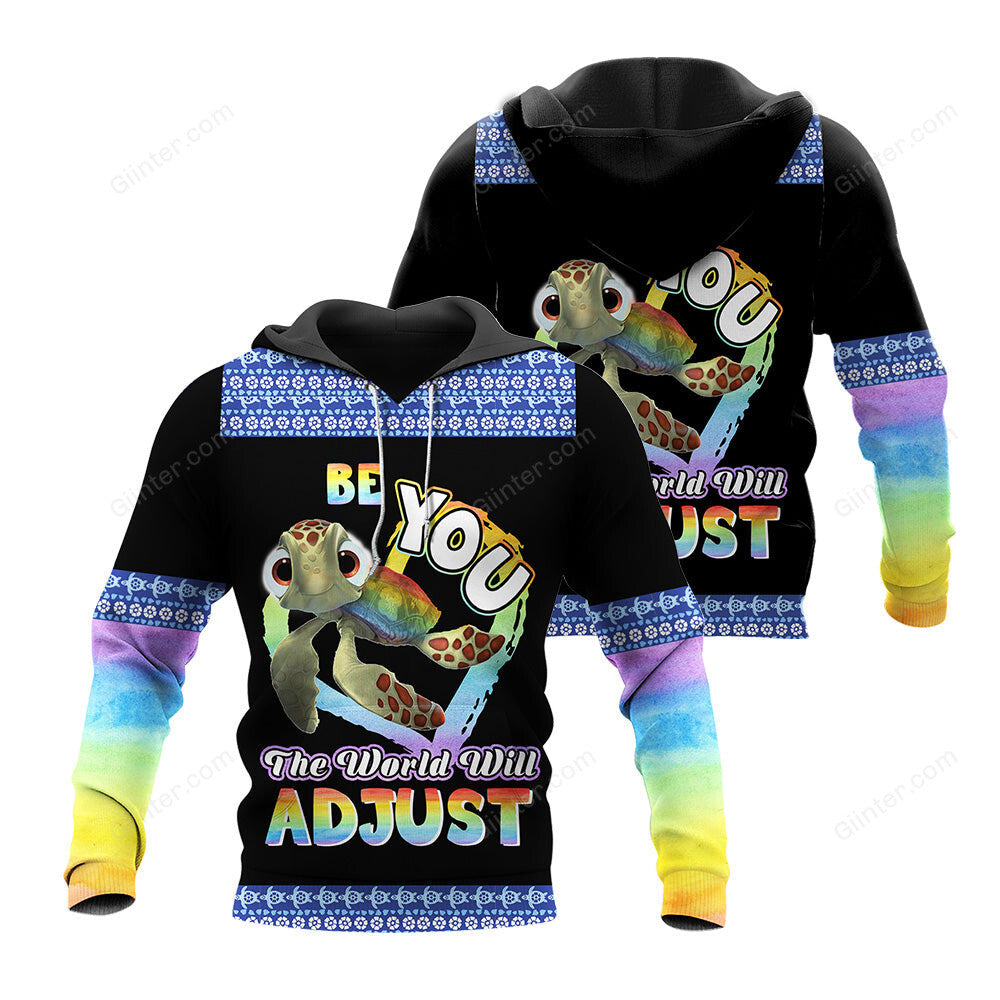 Be You Turtle 3D All Over Printed Shirts For Men And Women 54