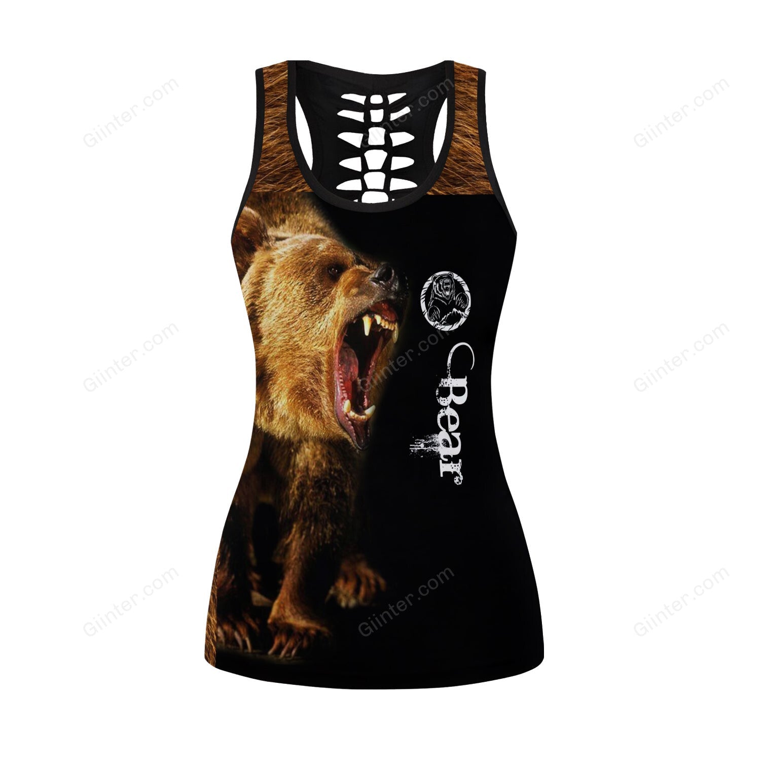 Bear 3D All Over Printed Shirts For Men And Women 04