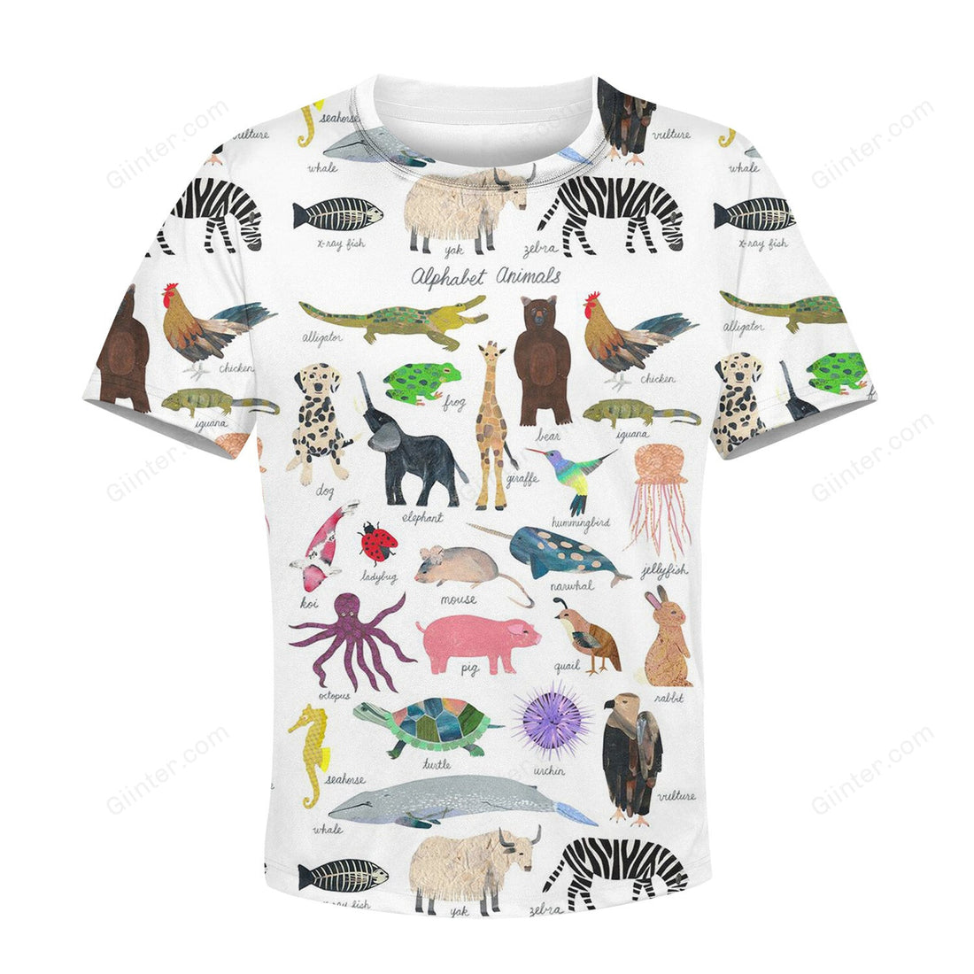 Beautiful 3D All Over Printed Animal Clothes For Kids 06