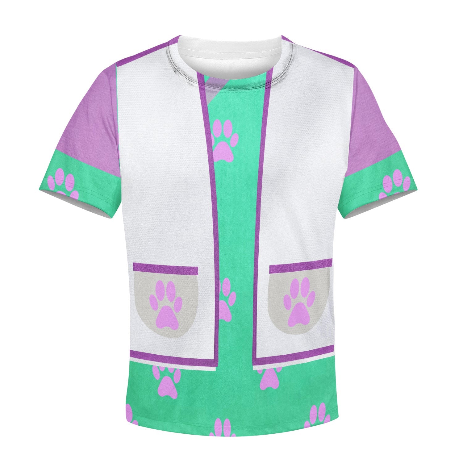 Beautiful 3D All Over Printed Clothes For Kids - Veterinarian