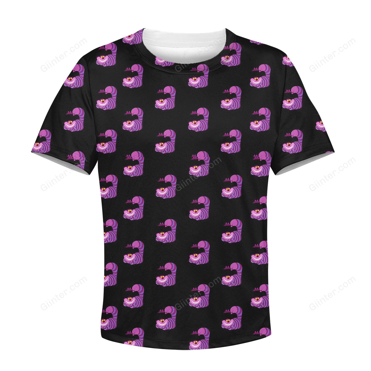 Beautiful 3D All Over Printed Cheshire Cat Clothes For Kids