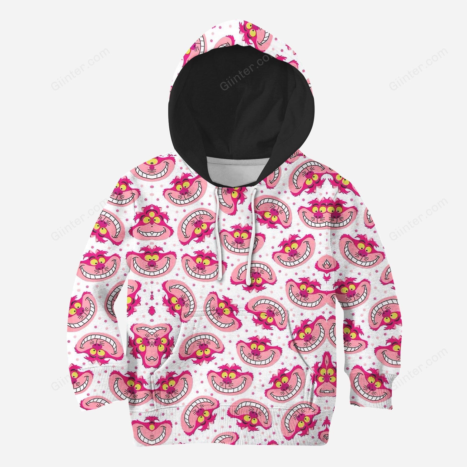 Beautiful 3D All Over Printed Cheshire Cat Clothes For Kids 01