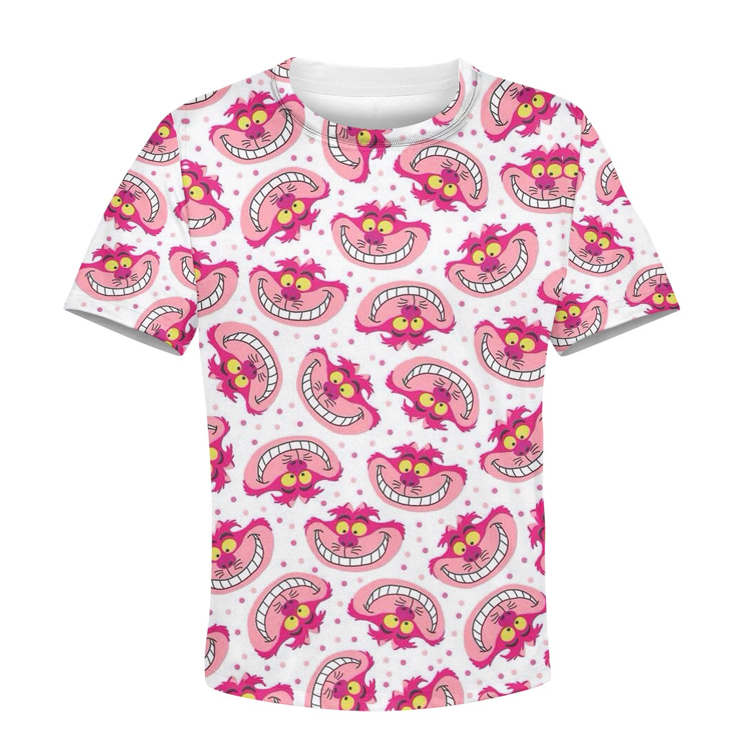 Beautiful 3D All Over Printed Cheshire Cat Clothes For Kids 01