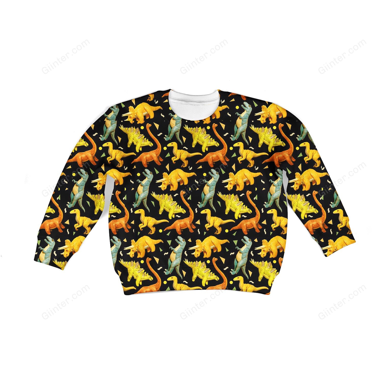 Beautiful 3D All Over Printed Dinosaur Clothes For Kids