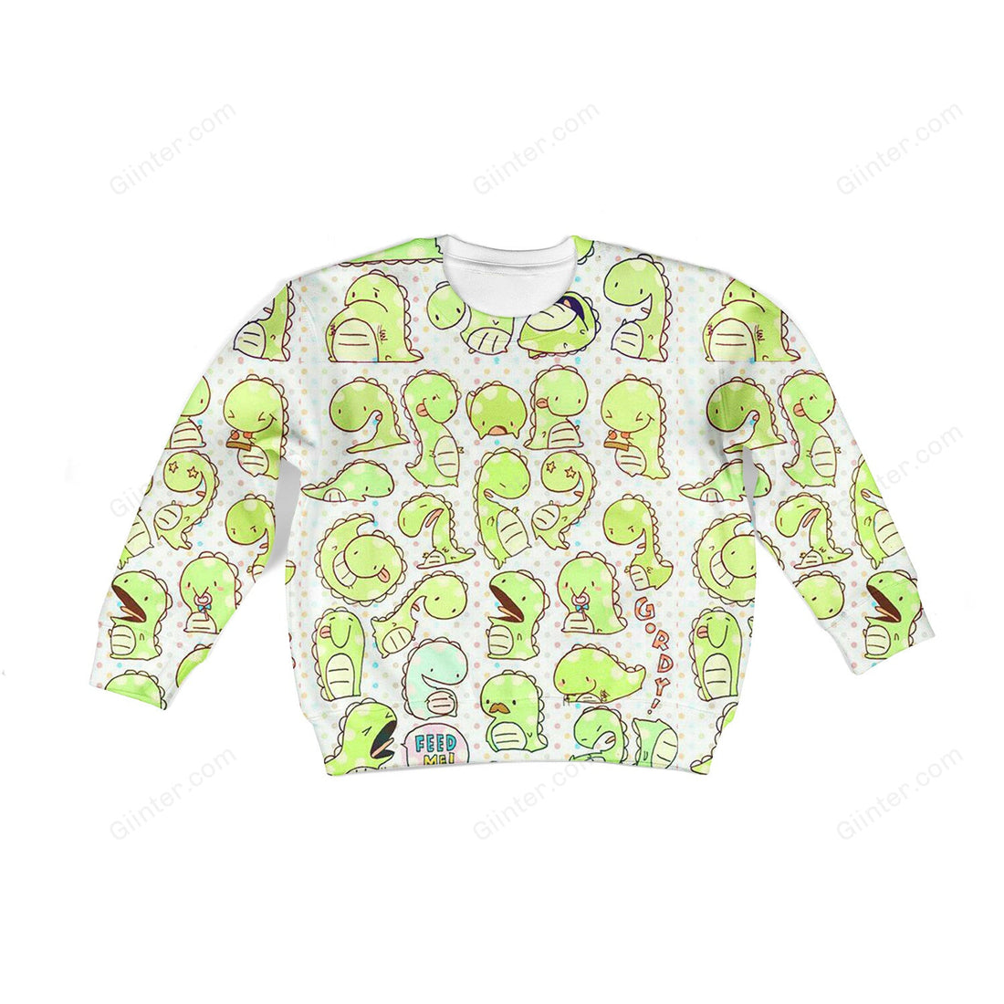 Beautiful 3D All Over Printed Dinosaur Clothes For Kids 01