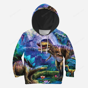 Beautiful 3D All Over Printed Dinosaur Clothes For Kids 08