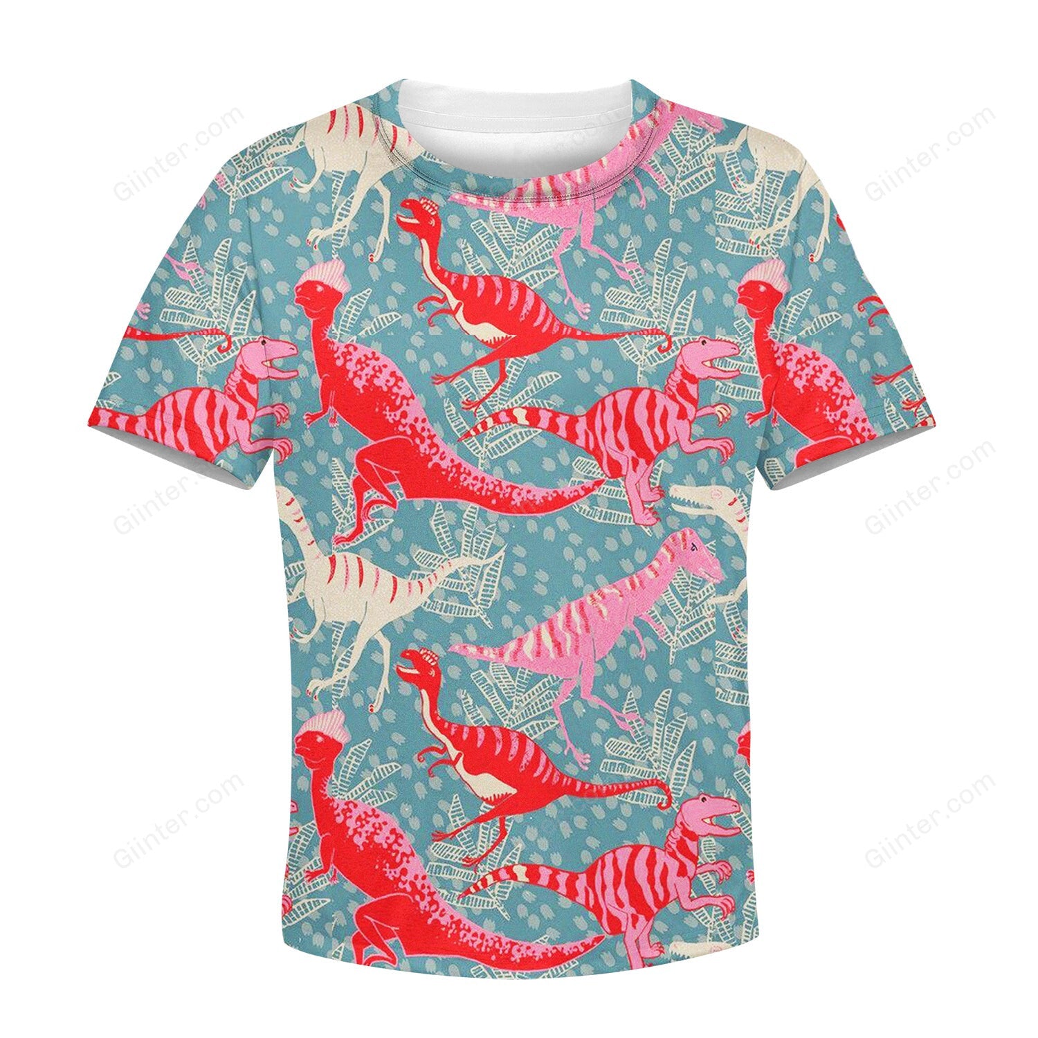 Beautiful 3D All Over Printed Dinosaur Clothes For Kids 09