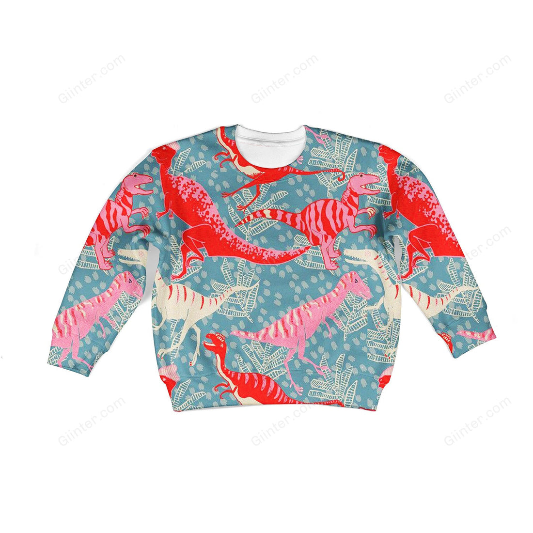 Beautiful 3D All Over Printed Dinosaur Clothes For Kids 09