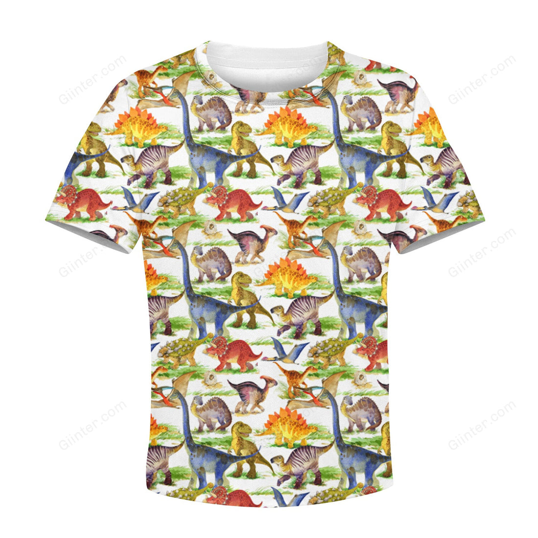 Beautiful 3D All Over Printed Dinosaur Clothes For Kids 11