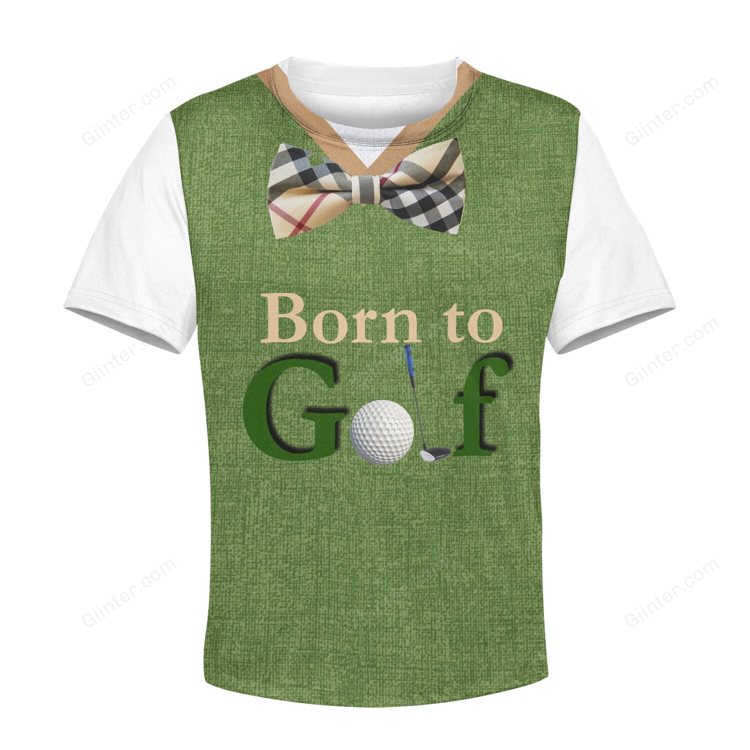 Beautiful 3D All Over Printed Golf Clothes For Kids