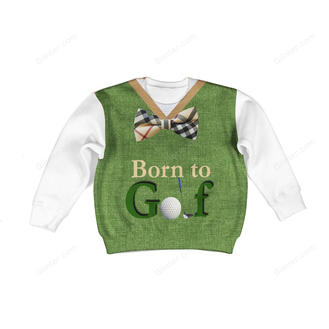 Beautiful 3D All Over Printed Golf Clothes For Kids