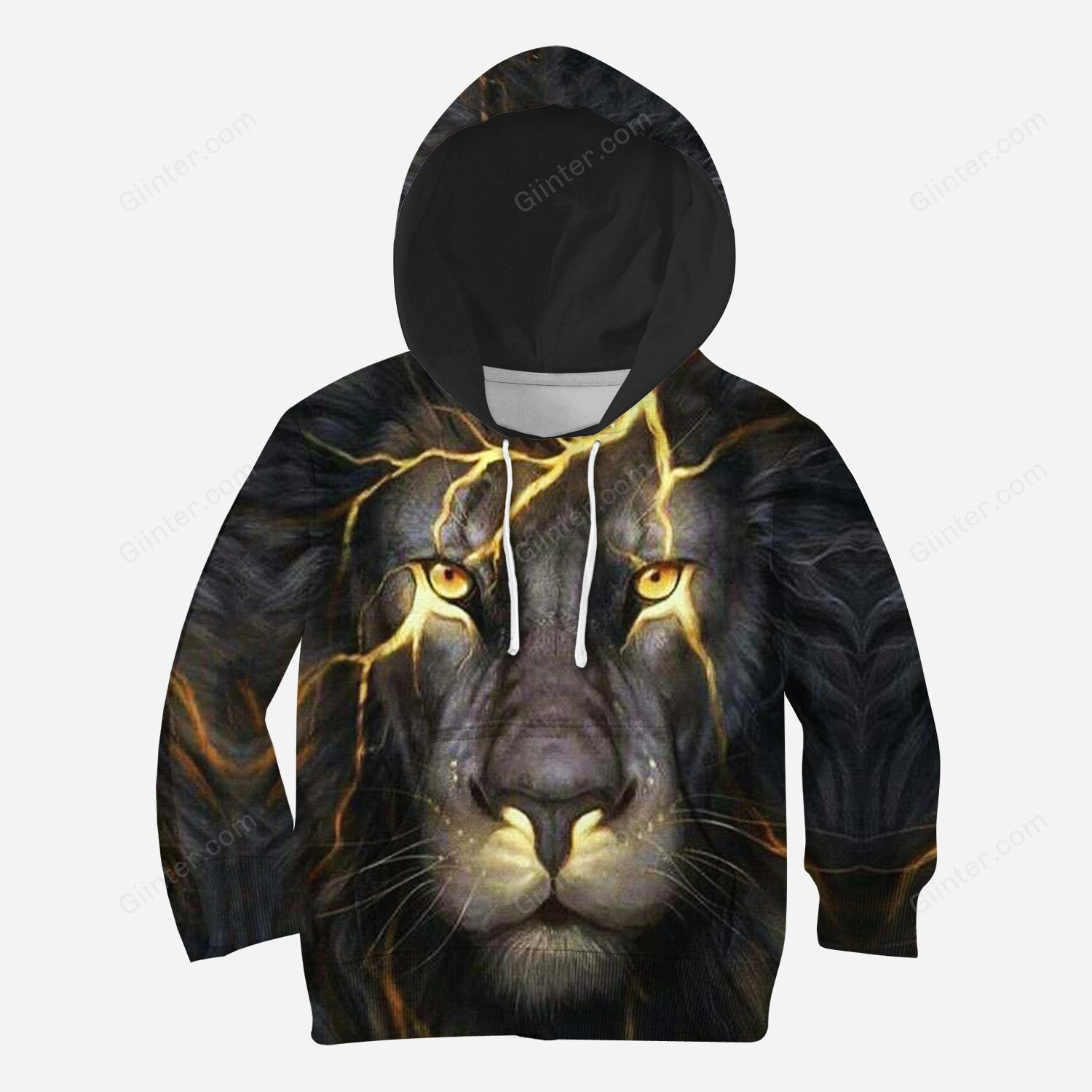 Beautiful 3D All Over Printed Lion Clothes For Kids