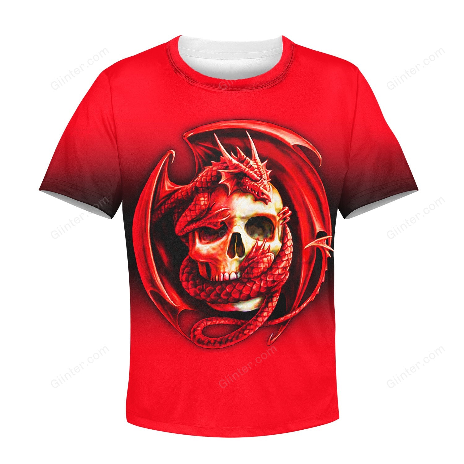 Beautiful 3D All Over Printed Skulls Clothes For Kids 01