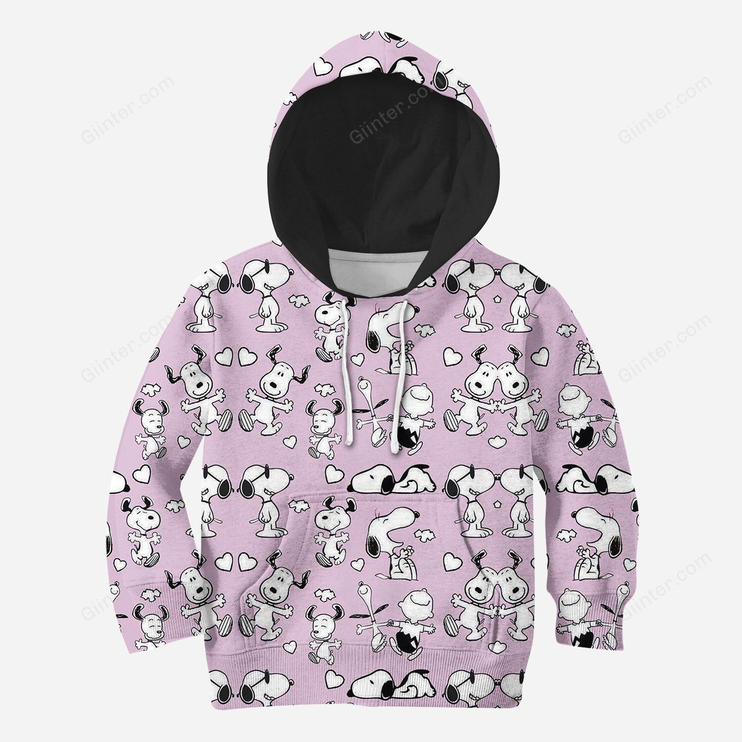 Beautiful 3D All Over Printed Snoopy Clothes For Kids