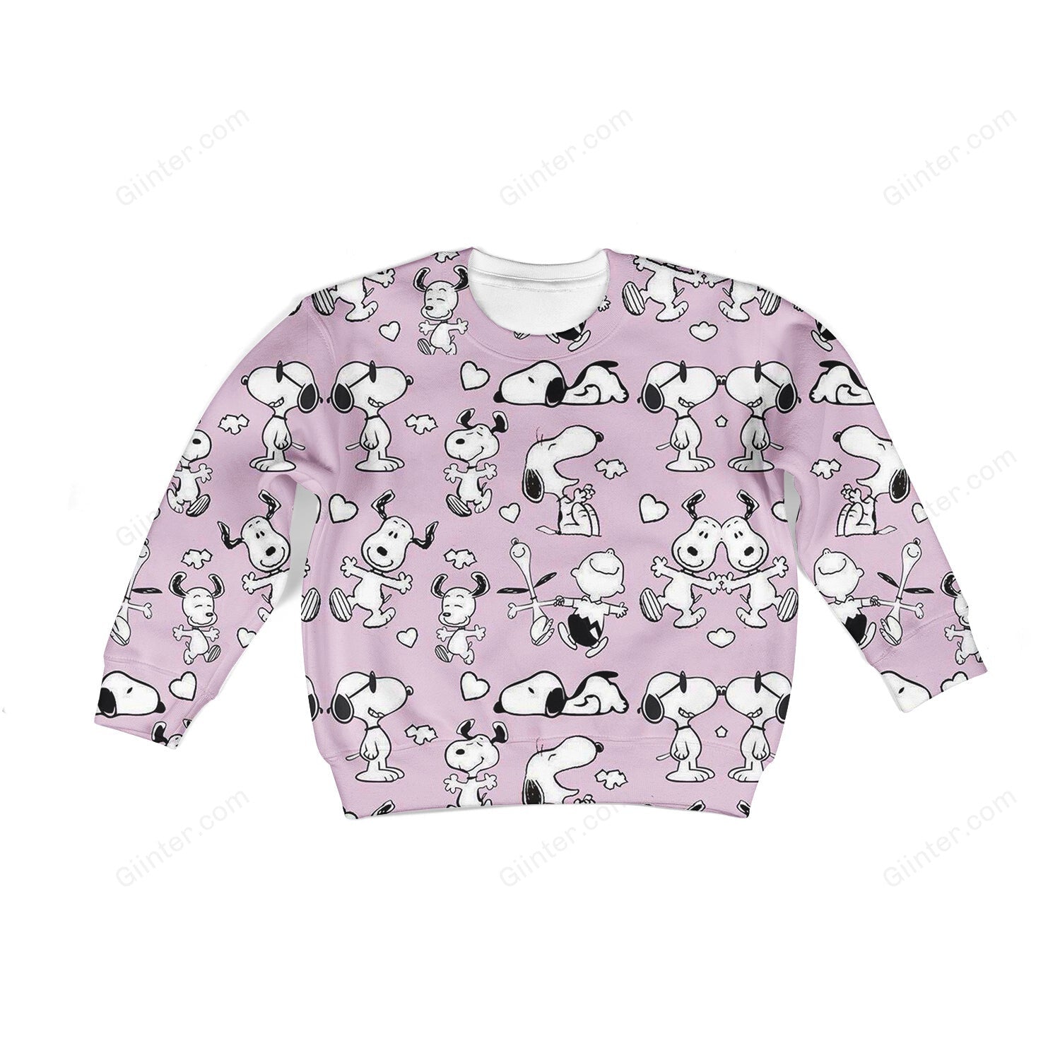Beautiful 3D All Over Printed Snoopy Clothes For Kids