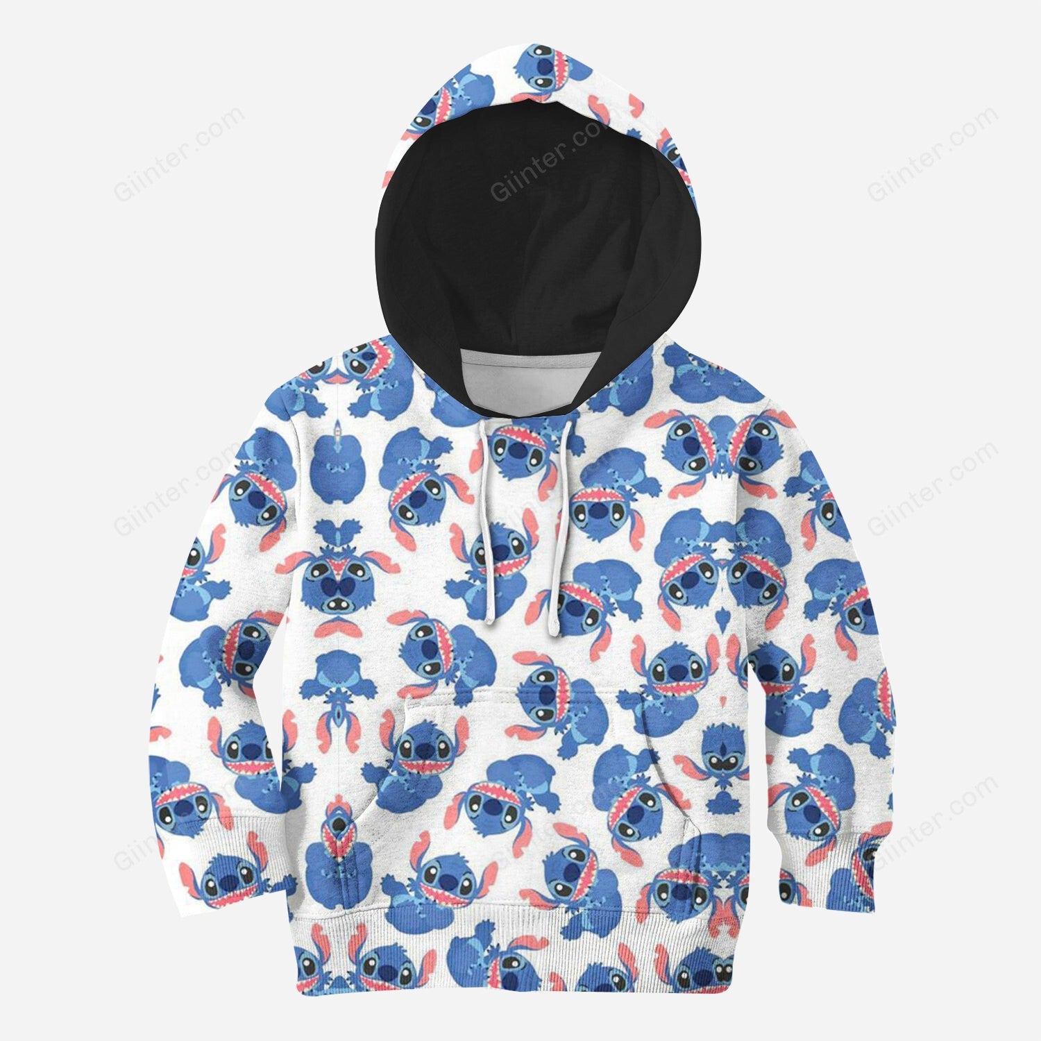 Beautiful 3D All Over Printed Stitch Clothes For Kids