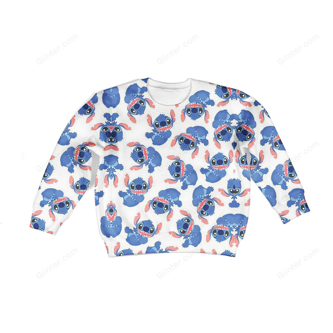 Beautiful 3D All Over Printed Stitch Clothes For Kids