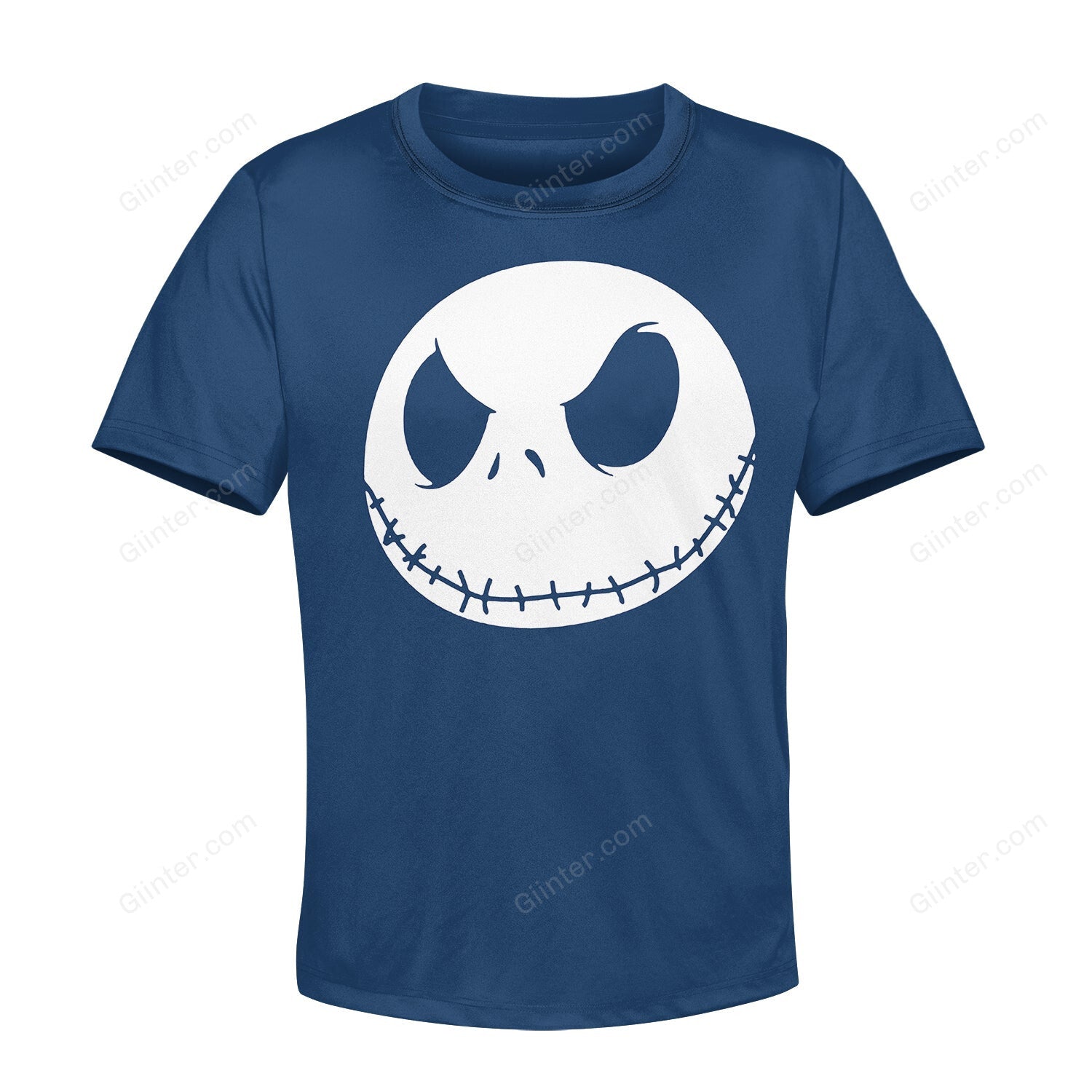 Beautiful 3D All Over Printed The Nightmare Before Christmas Clothes For Kids - Jack Face