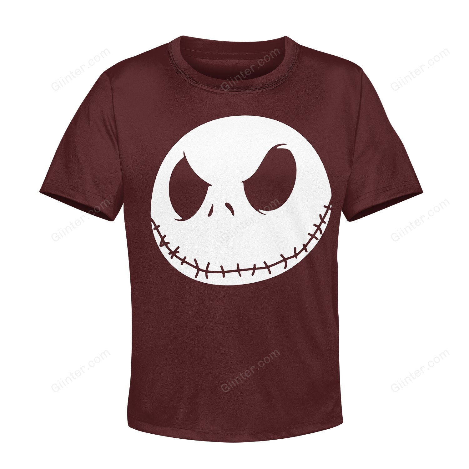 Beautiful 3D All Over Printed The Nightmare Before Christmas Clothes For Kids - Jack Face