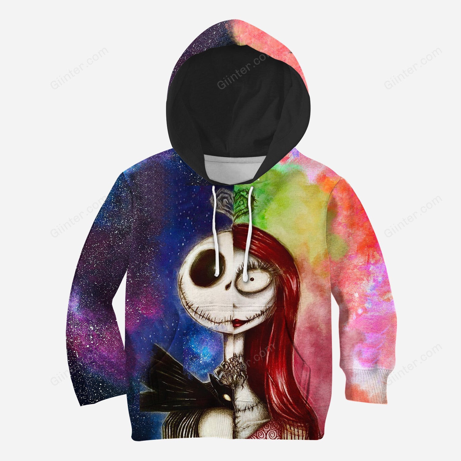 Beautiful 3D All Over Printed The Nightmare Before Christmas Clothes For Kids 01
