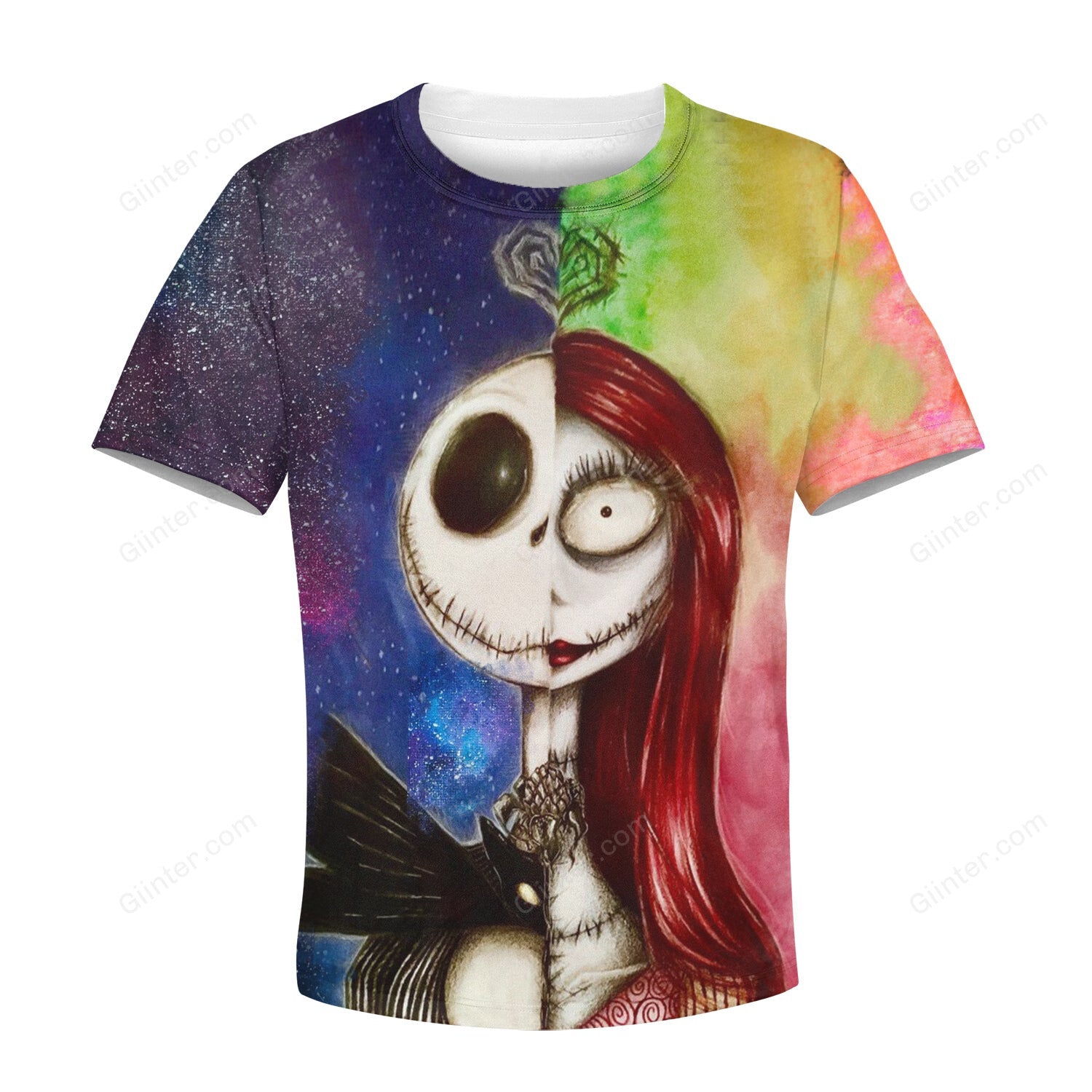 Beautiful 3D All Over Printed The Nightmare Before Christmas Clothes For Kids 01