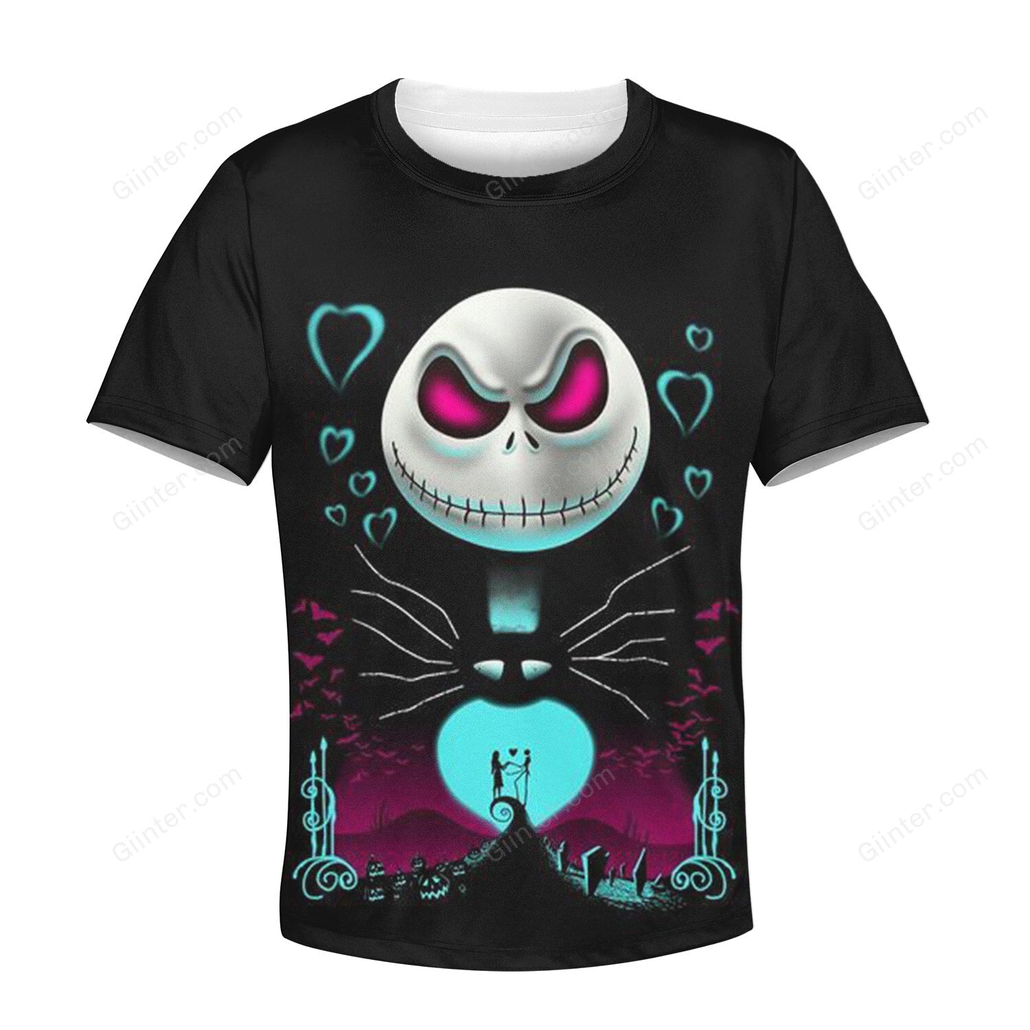 Beautiful 3D All Over Printed The Nightmare Before Christmas Clothes For Kids 02