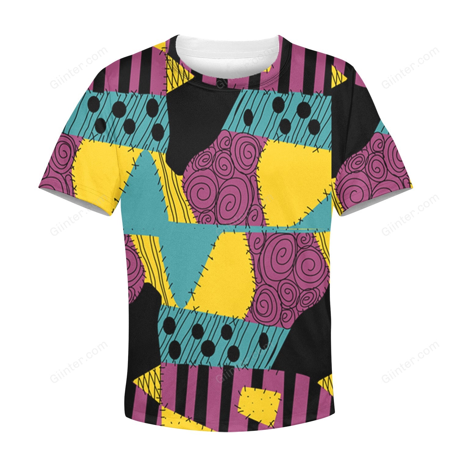 Beautiful 3D All Over Printed The Nightmare Before Christmas Clothes For Kids 04