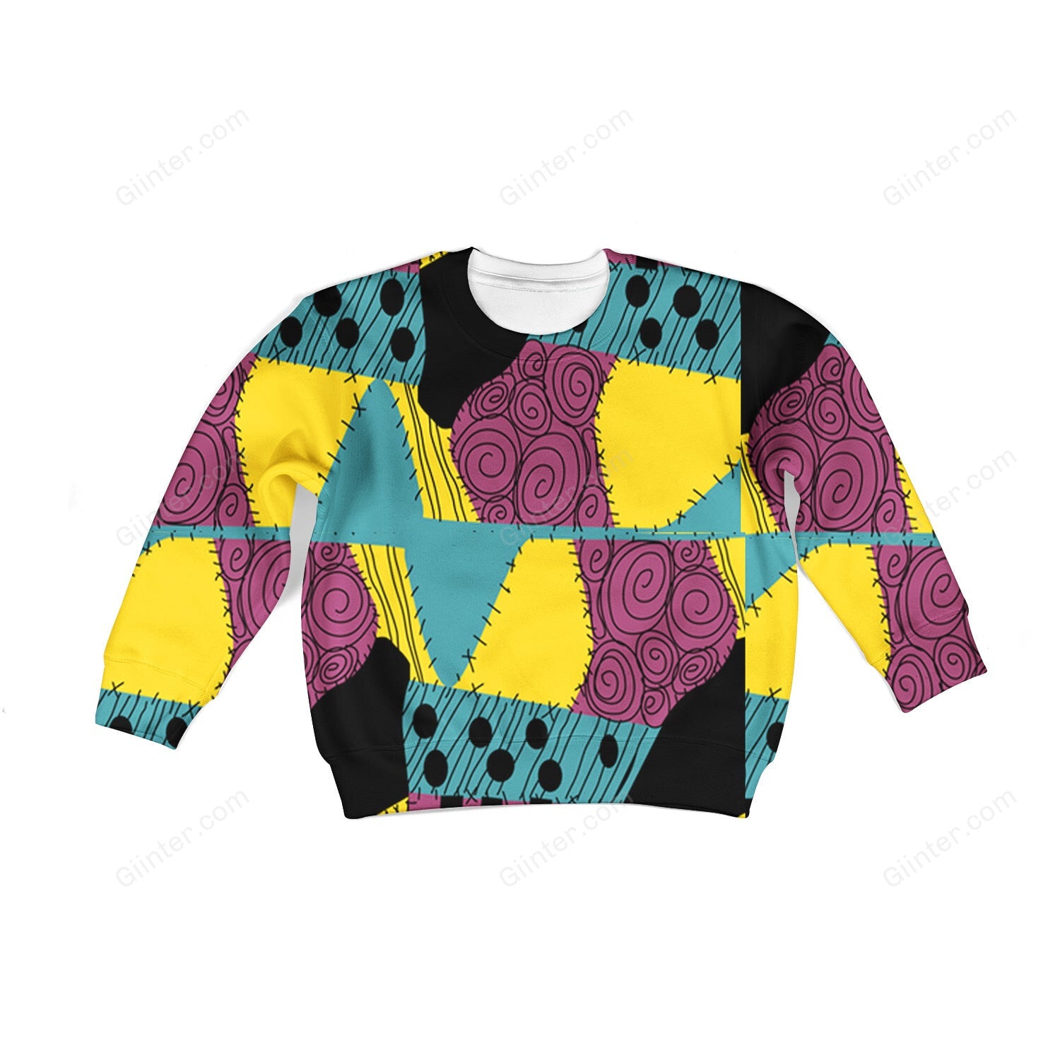 Beautiful 3D All Over Printed The Nightmare Before Christmas Clothes For Kids 04