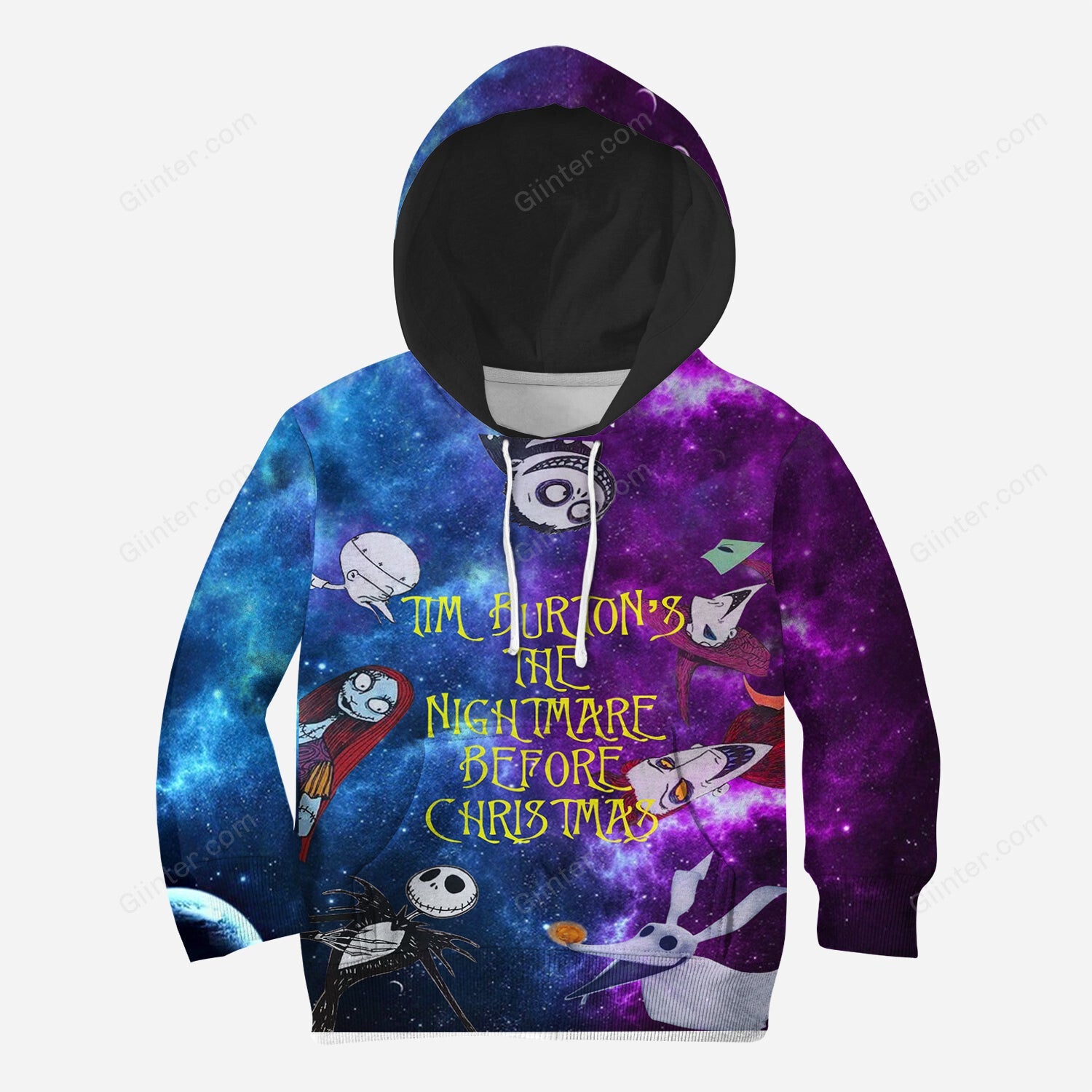 Beautiful 3D All Over Printed The Nightmare Before Christmas Clothes For Kids 07