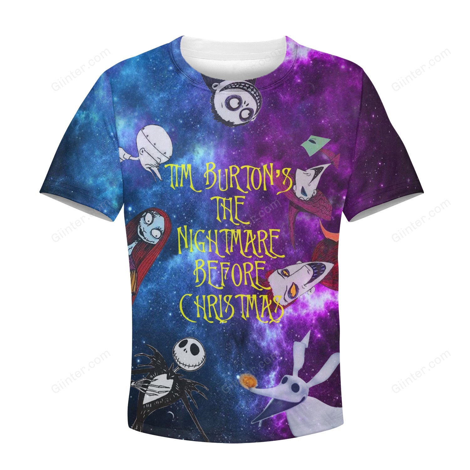 Beautiful 3D All Over Printed The Nightmare Before Christmas Clothes For Kids 07