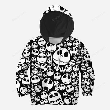 Beautiful 3D All Over Printed The Nightmare Before Christmas Clothes For Kids 10