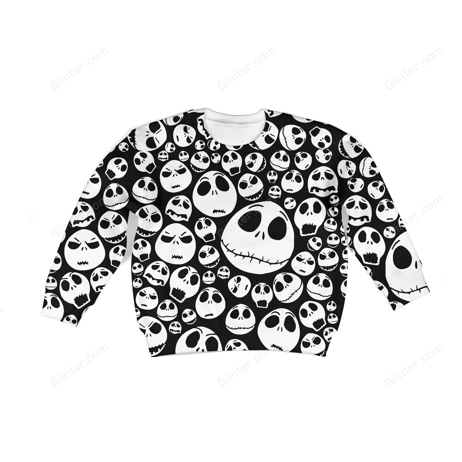 Beautiful 3D All Over Printed The Nightmare Before Christmas Clothes For Kids 10