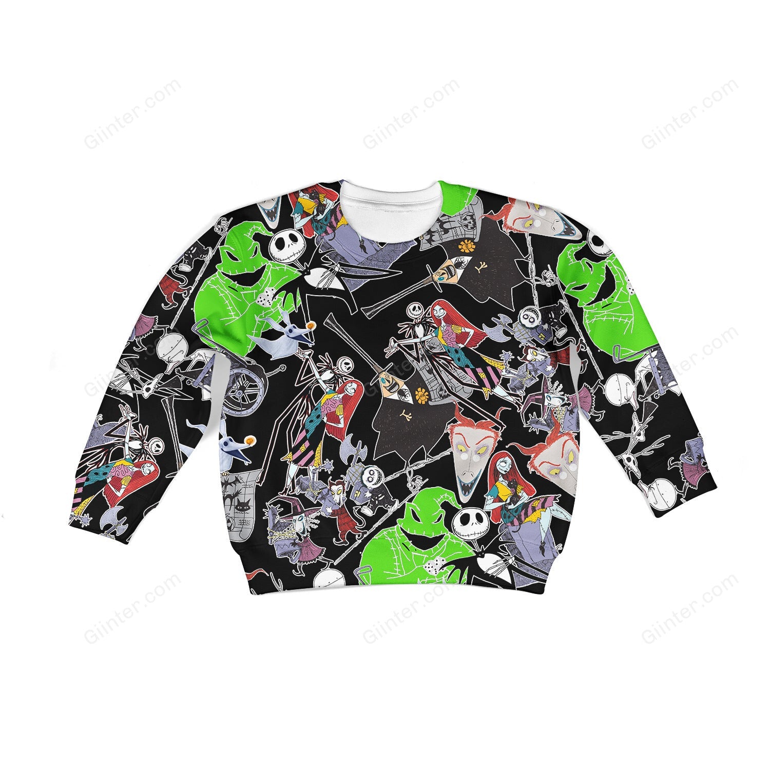 Beautiful 3D All Over Printed The Nightmare Before Christmas Clothes For Kids 11