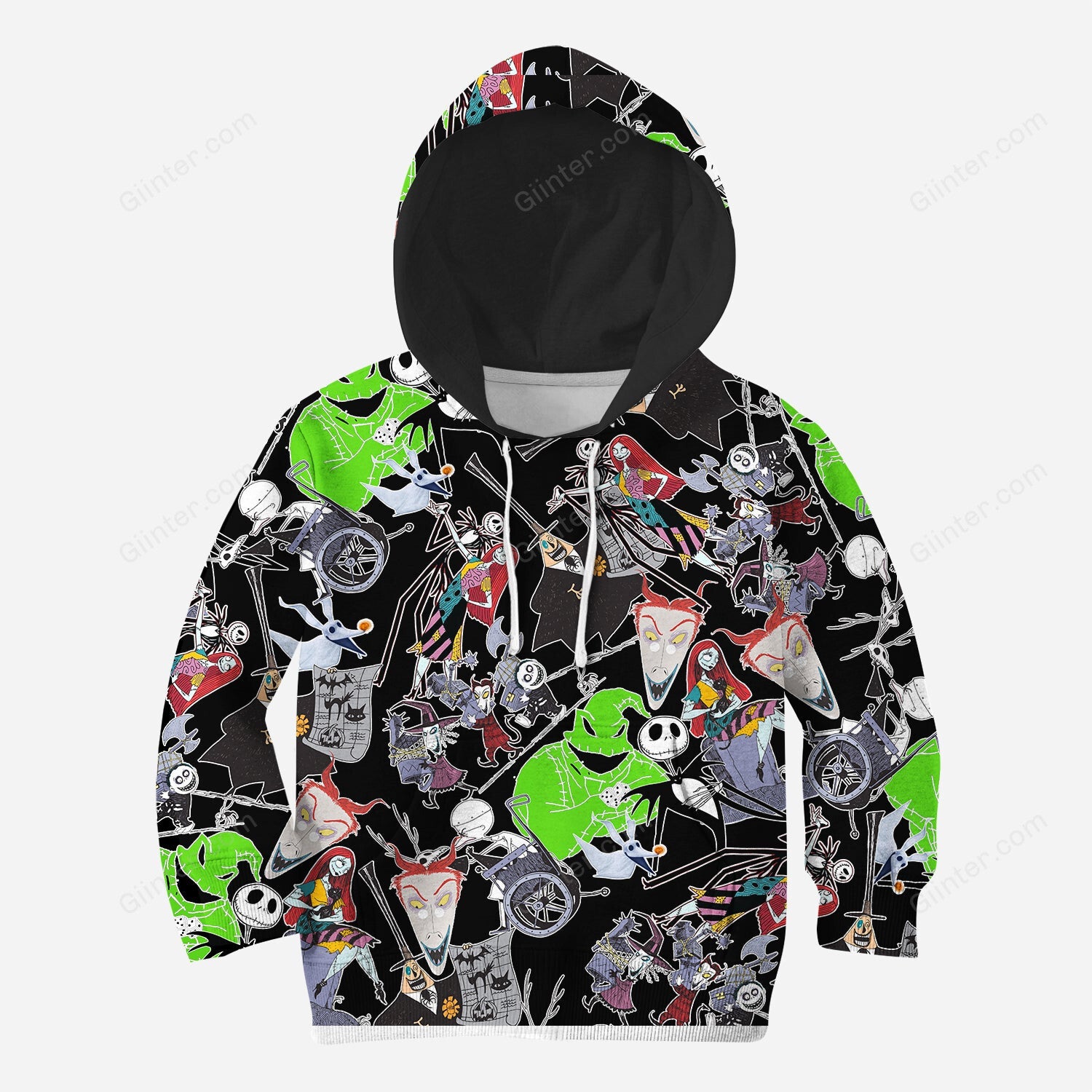 Beautiful 3D All Over Printed The Nightmare Before Christmas Clothes For Kids 11