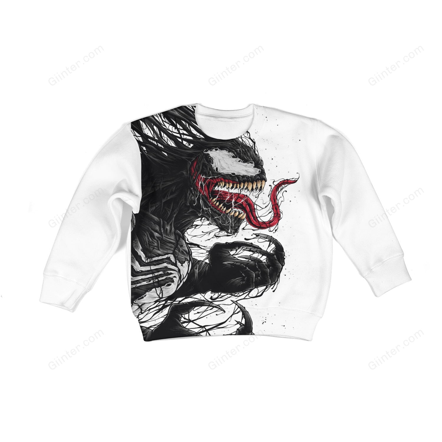 Beautiful 3D All Over Printed Venom Clothes For Kids