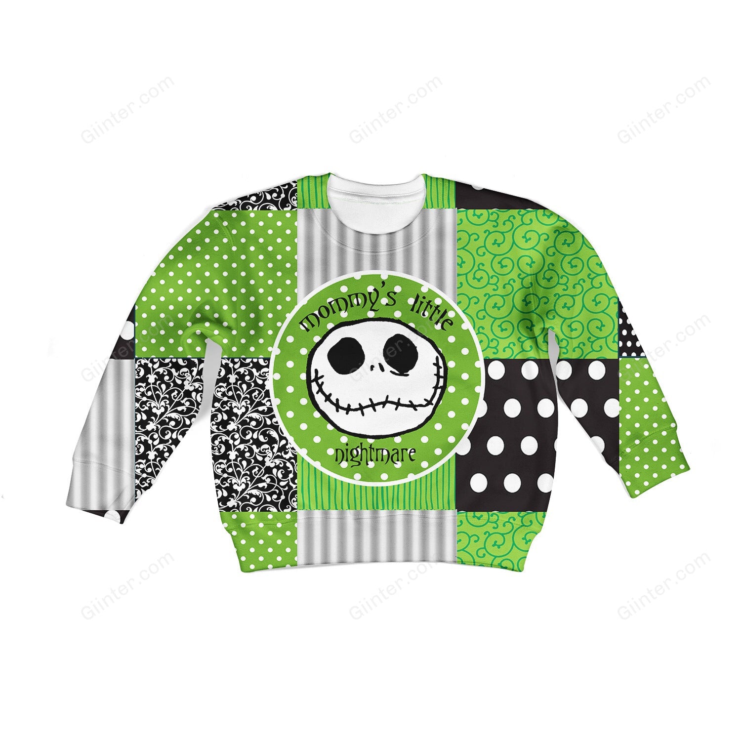 Beautiful 3D Printed Jack Skellington Clothes For Kids