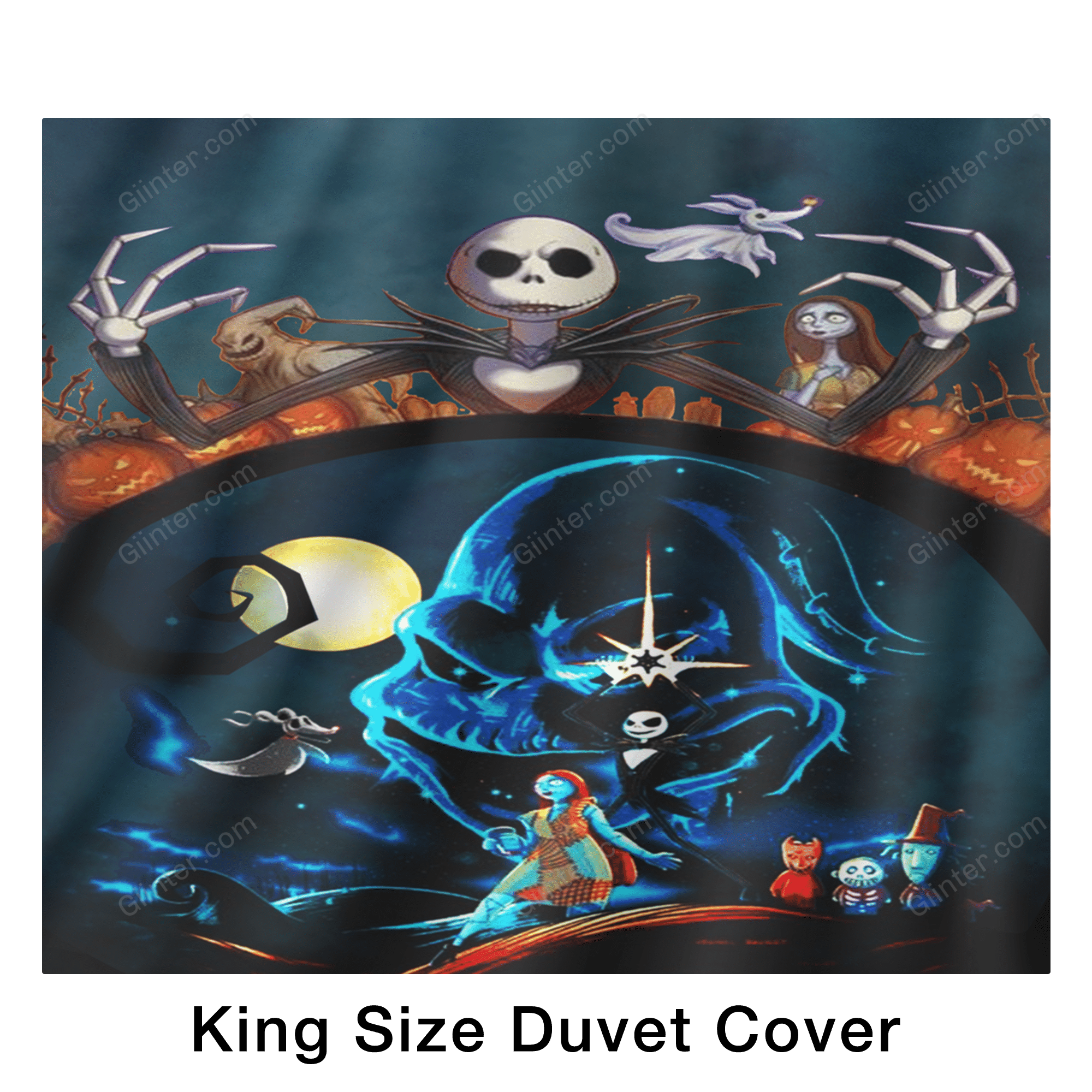 Bedding Set - Blue Oogie Boogie