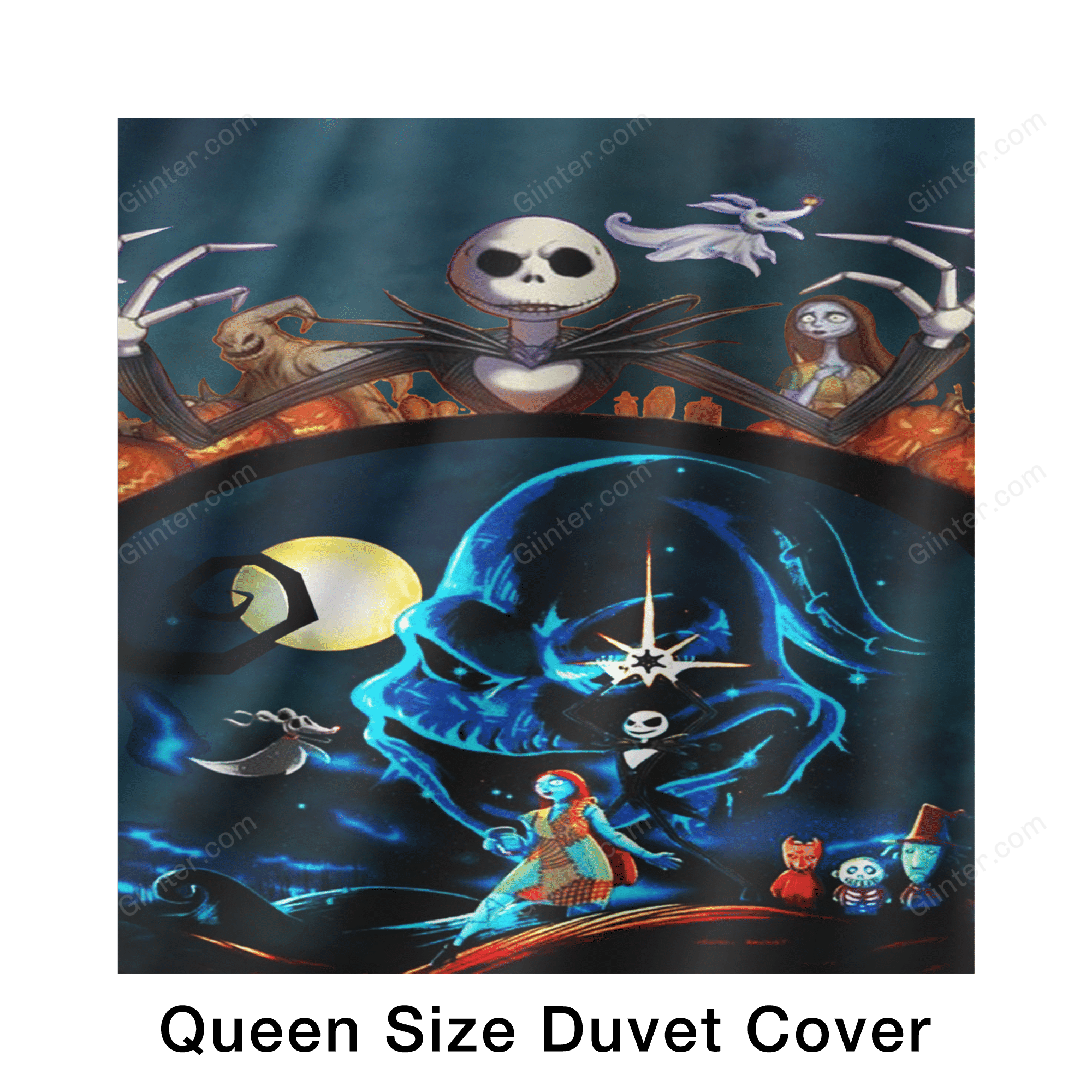 Bedding Set - Blue Oogie Boogie