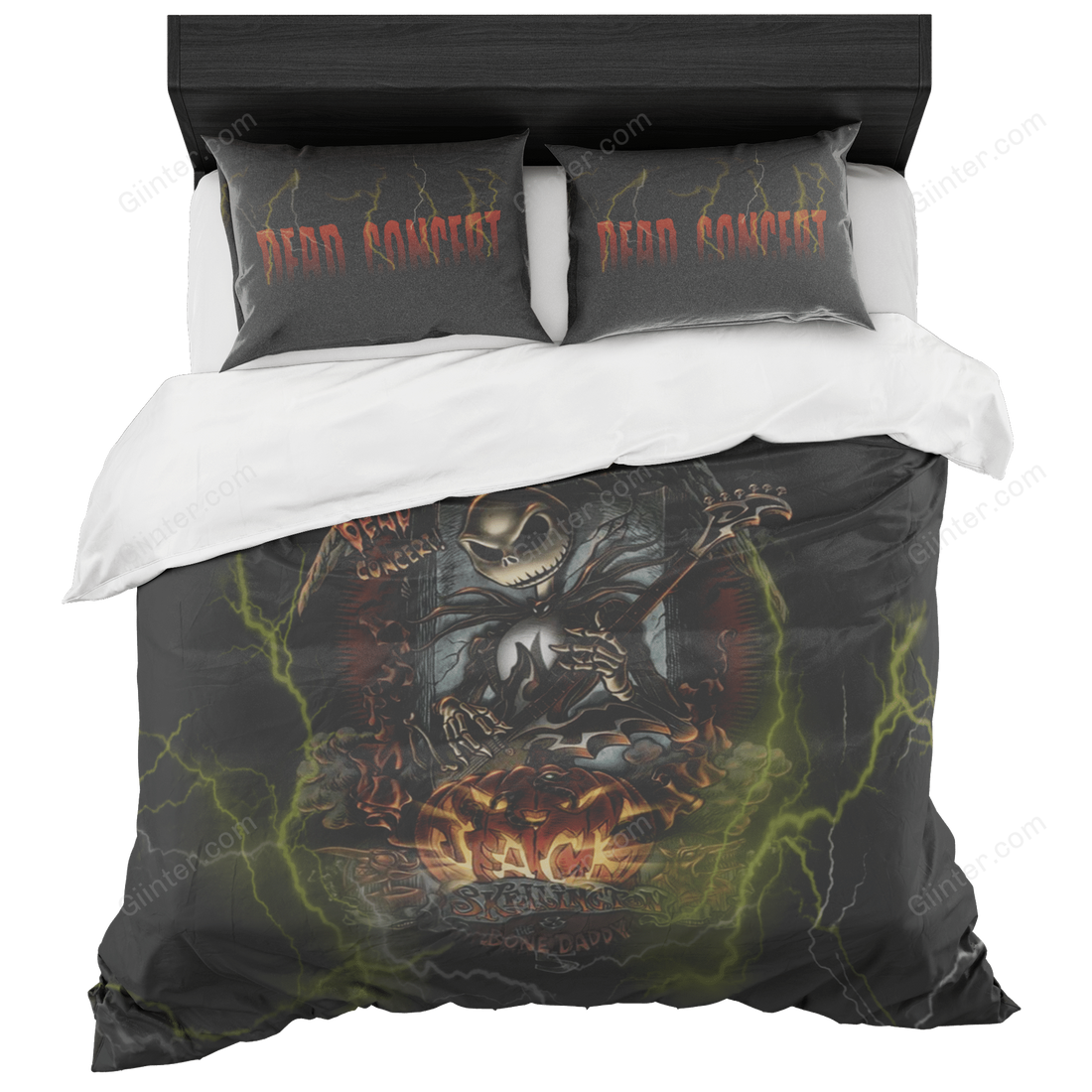 Bedding Set - Dead Concert Jack Skellington