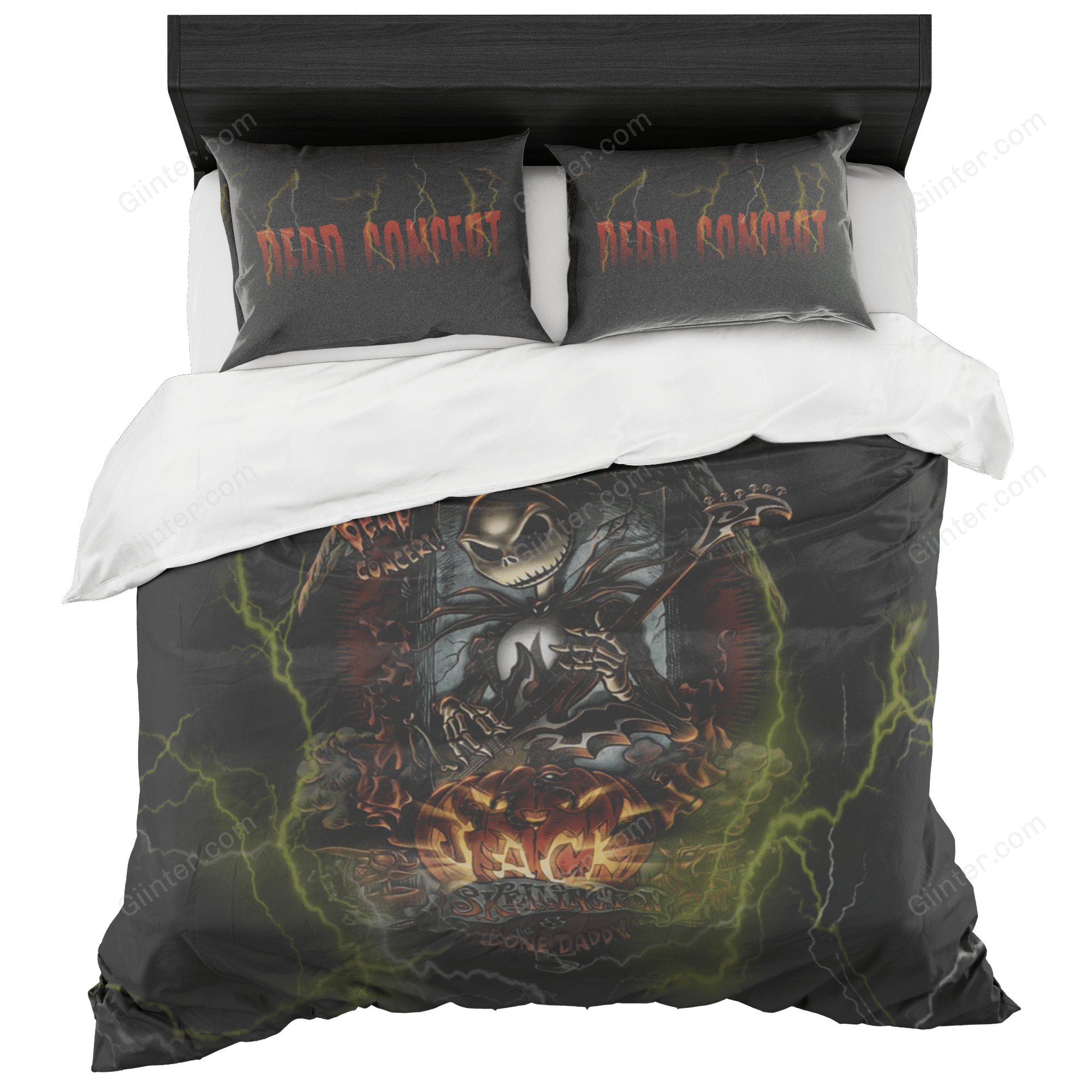 Bedding Set - Dead Concert Jack Skellington