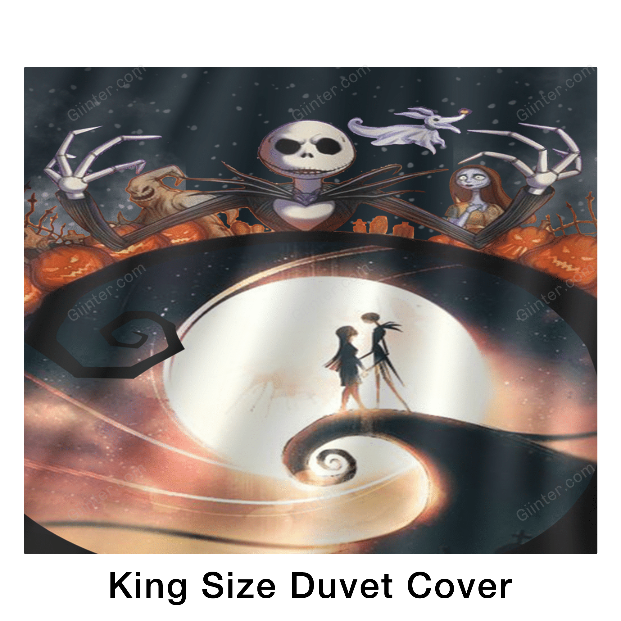 Bedding Set - Full Moon Jack & Sally