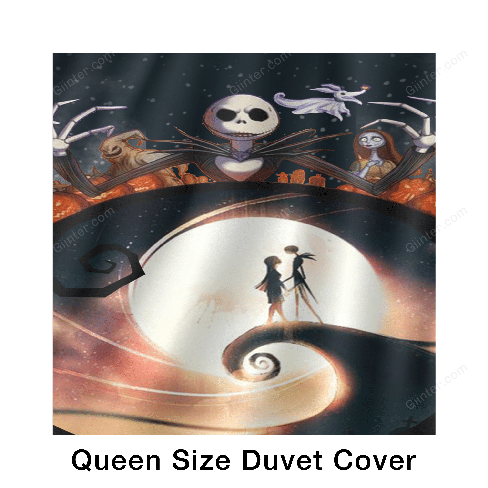 Bedding Set - Full Moon Jack & Sally