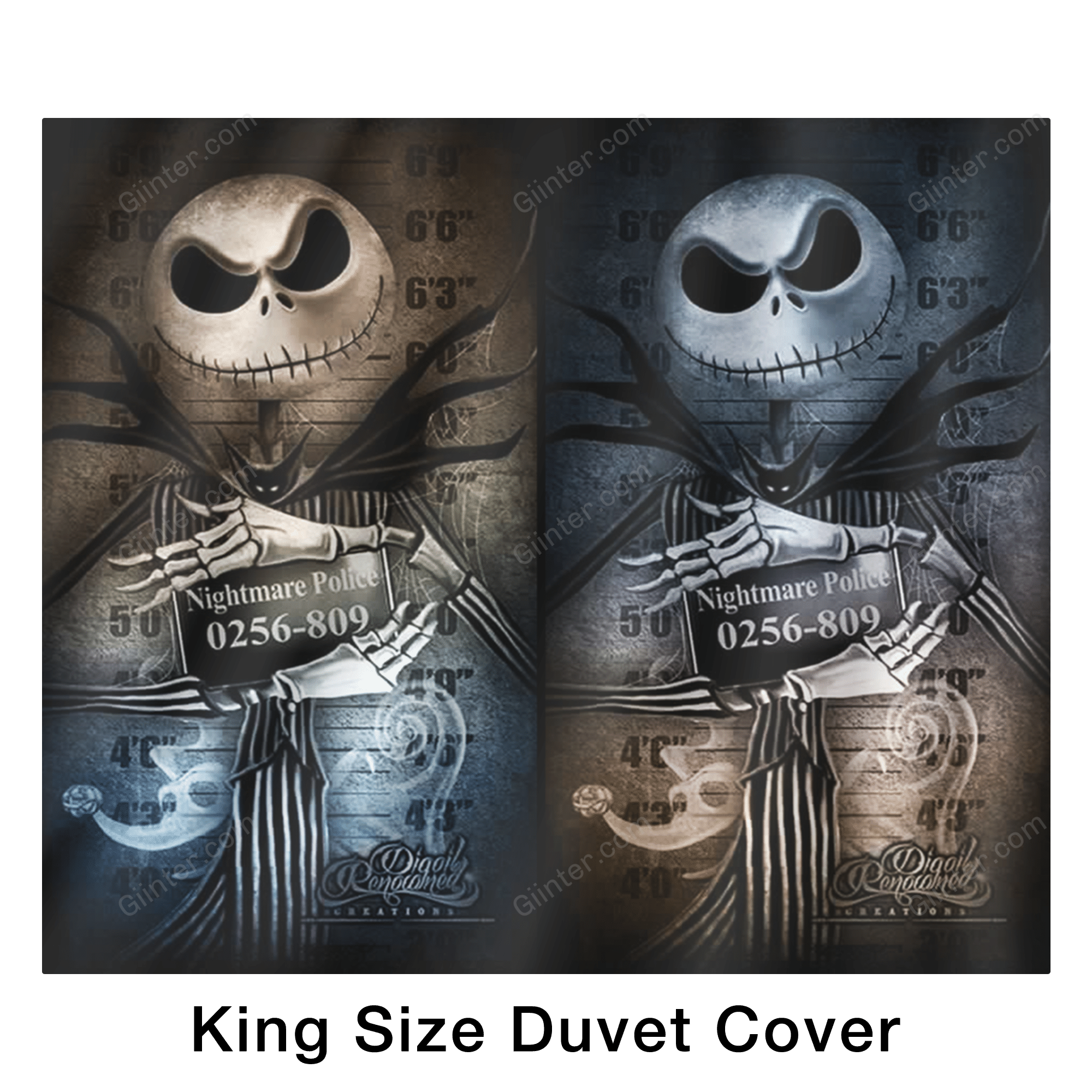 Bedding Set - Jack Skellington in Prison