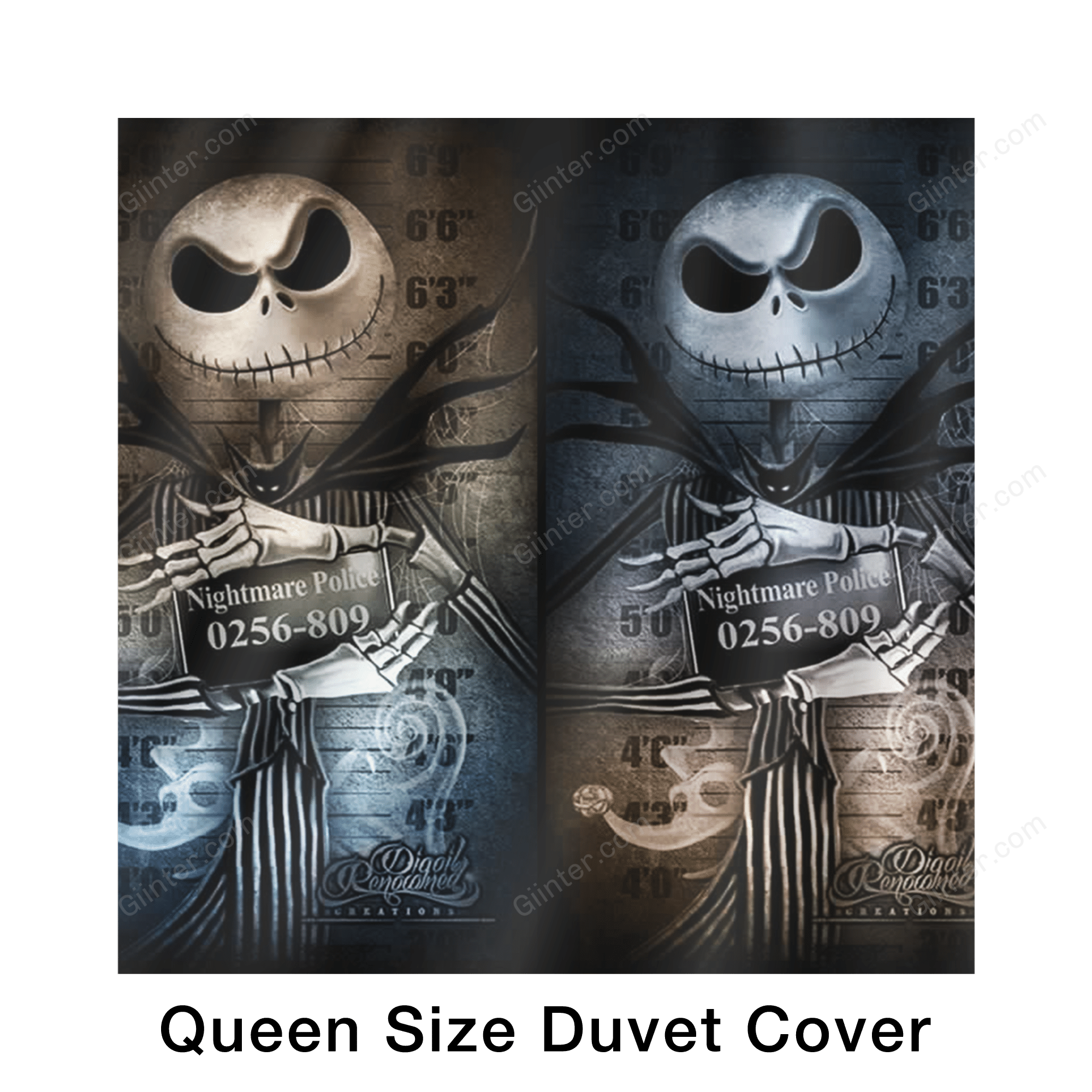 Bedding Set - Jack Skellington in Prison
