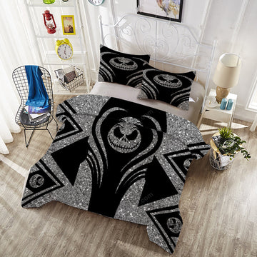 Bedding Set - Silver Jack Skellington