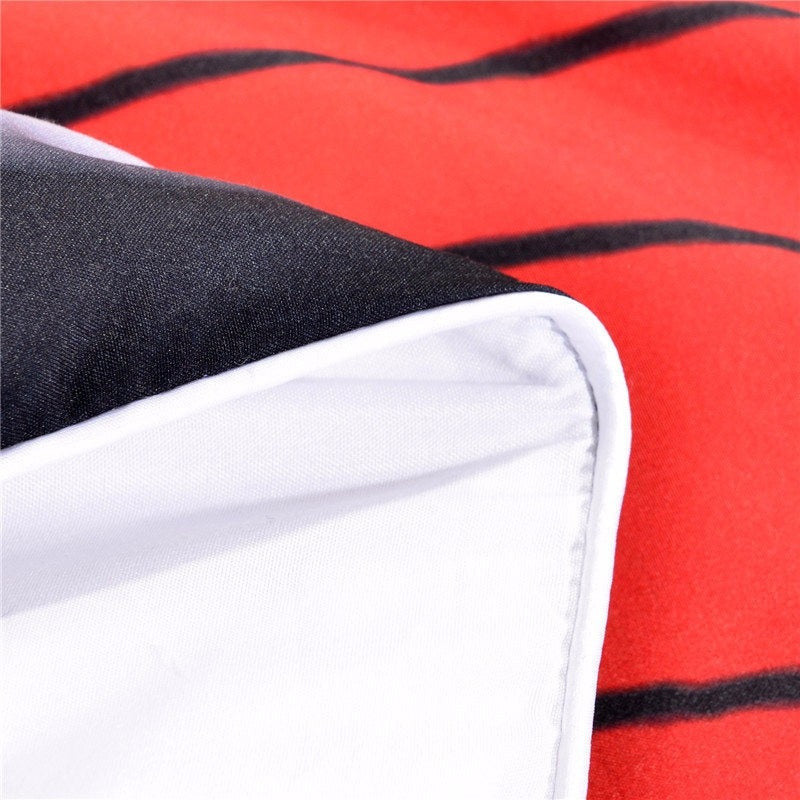 Bedding Set Black and White Nightmare Before Christmas