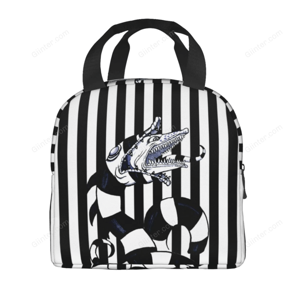 Beetlejuice Sandworm Insulated Lunch Bag for Women GINBTJ0201