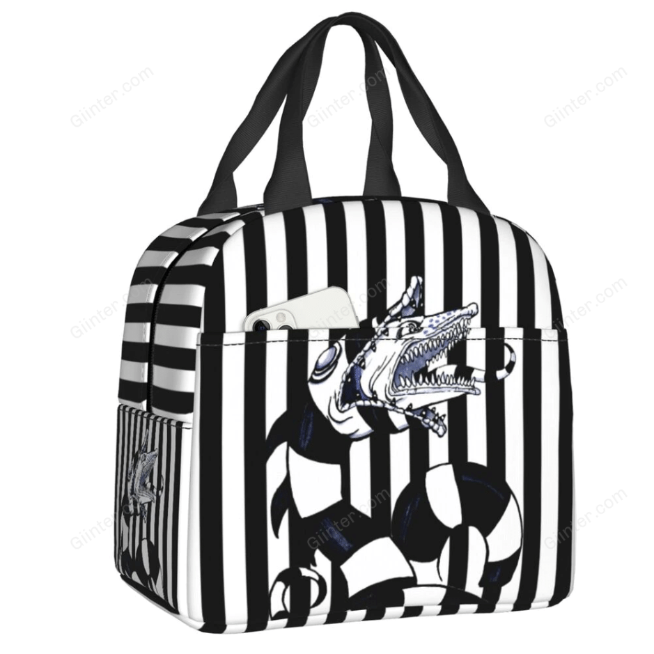 Beetlejuice Sandworm Insulated Lunch Bag for Women GINBTJ0201