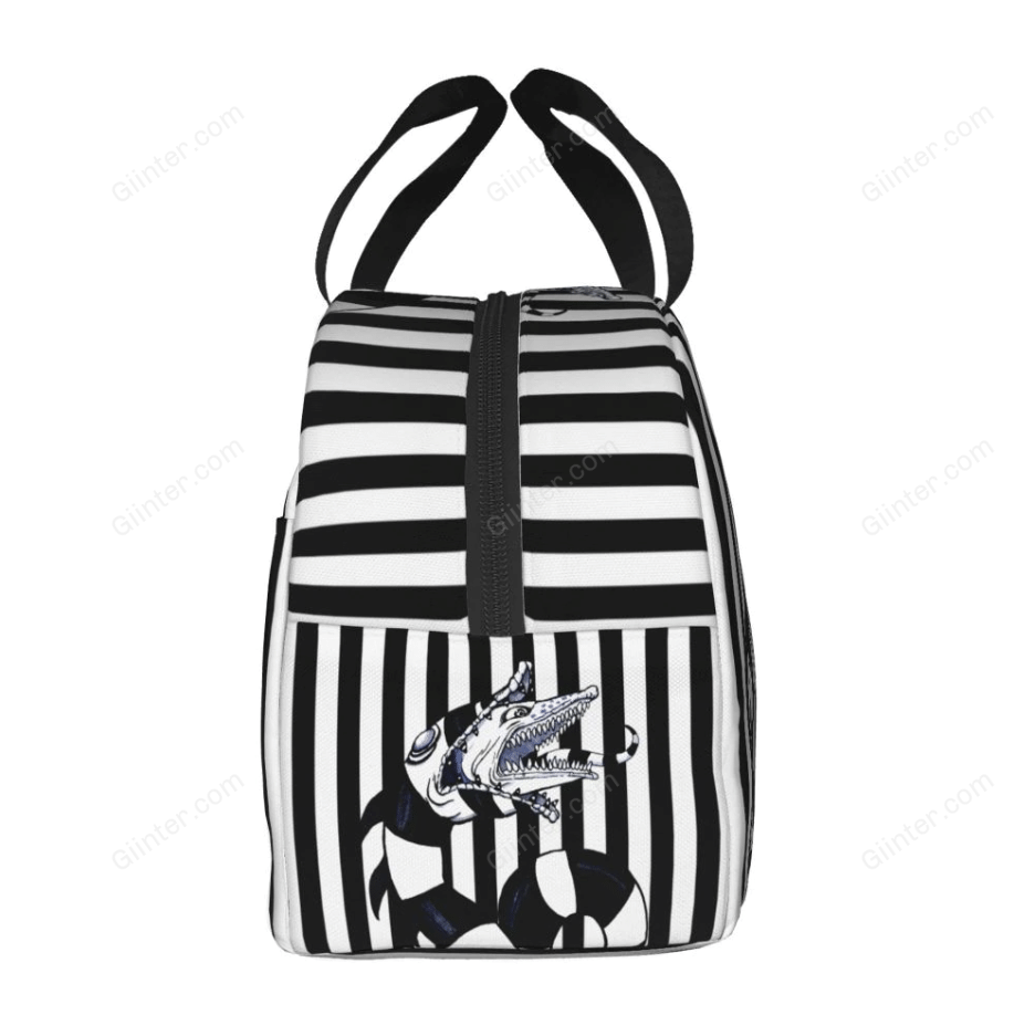 Beetlejuice Sandworm Insulated Lunch Bag for Women GINBTJ0201