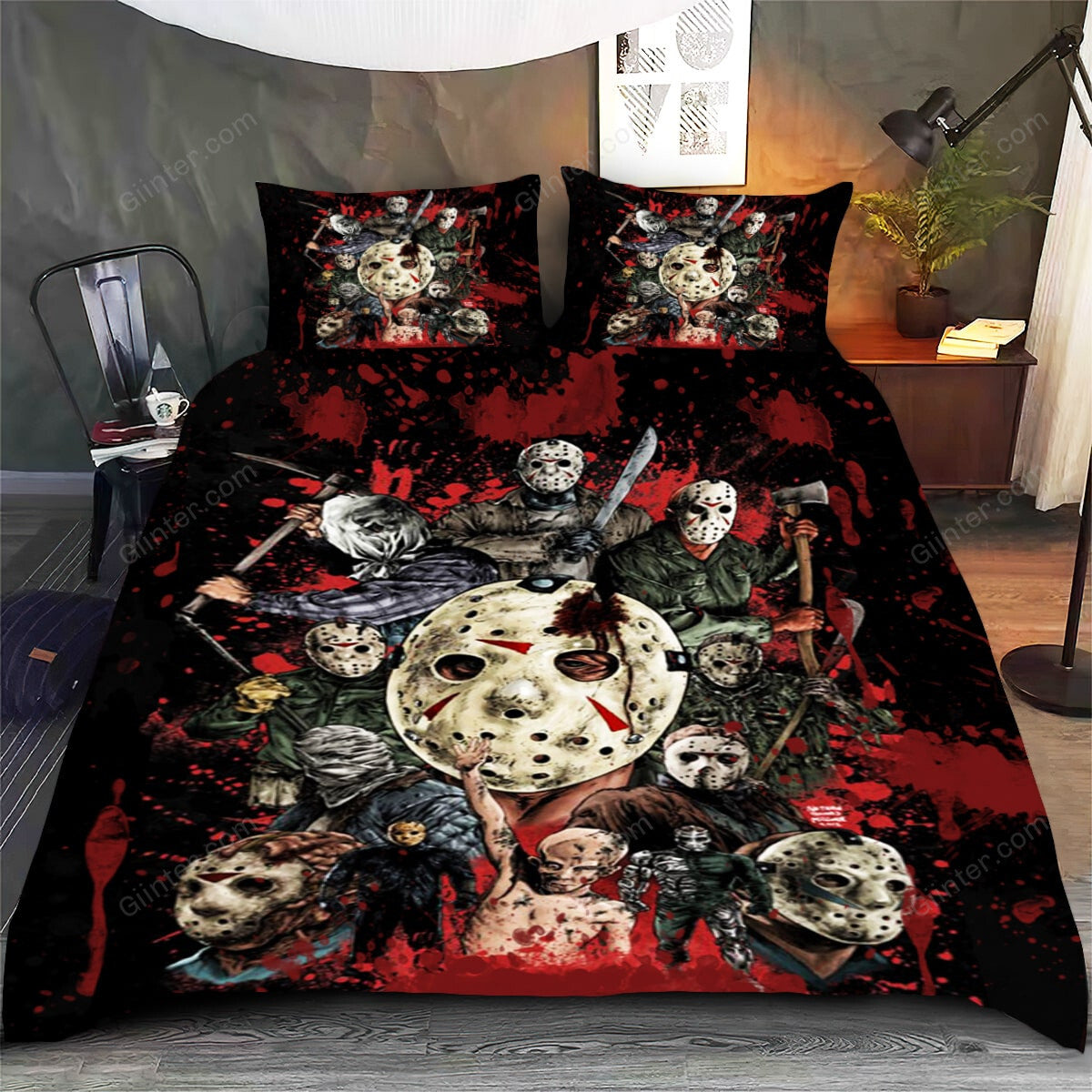Jason Voorhees bedding set